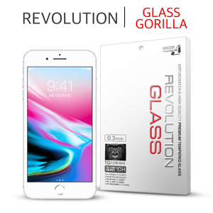 프로텍트엠 아이폰8플러스 레볼루션글라스 고릴라 0.3T 강화유리 액정보호 필름